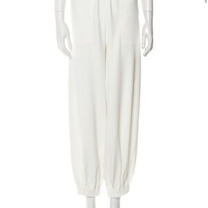 White Jogger Pants
